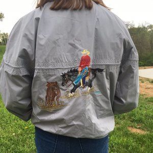 Hand-painted  Rodeo Jacket